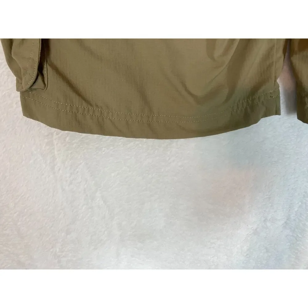 Under Armour Youth XL Khaki Nylon Hybrid Cargo Shorts Ripstop‎ Hiking Outdoor